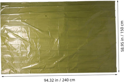 KITANDOVE Thermal Outdoor Tent Survival Blanket Emergency Shelter Hiking Insulated Cold Weather