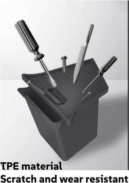 Tesla Model 3 Y Trunk Side Storage Bins Set of 2. Sturdy, Waterproof, Adjustable and Easy to Install,Normal-Modely