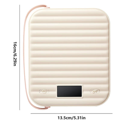 Scala alimentare, scala gram, Scala di cottura ad alta precisione con design a di borsa, Utensili da cucina e gadget per la cottura, cottura, prep di pasti