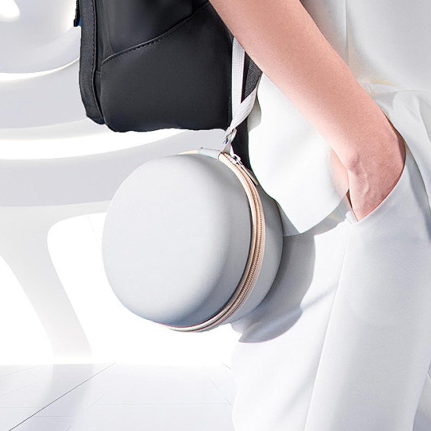 Travel Neck Pillow Bag,Neck Pillow Zipper Bag,Portable Outdoor Organizer for Outdoor Travel