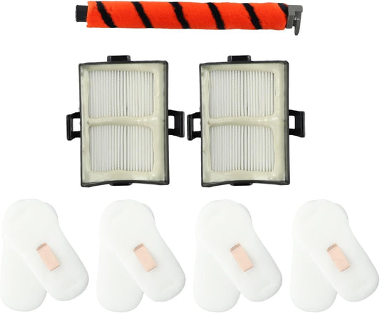 Cleaning Essentials - Set di spazzole a rullo e filtro compatibile con aspirapolvere Shark incluso il modello HZ500