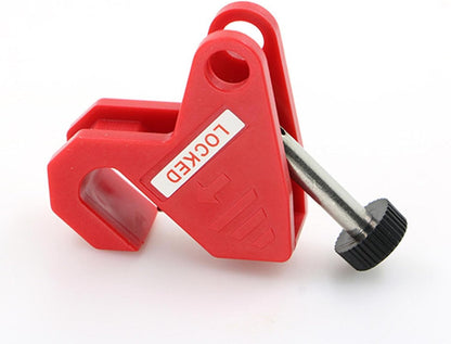 Circuit Breaker Lock, Electric Air On-Off Locking Tool, Distribution System Lockout Insulation Device, Hand for Breaker, Safety and Security Features, Easy Installation, Sturdy Material