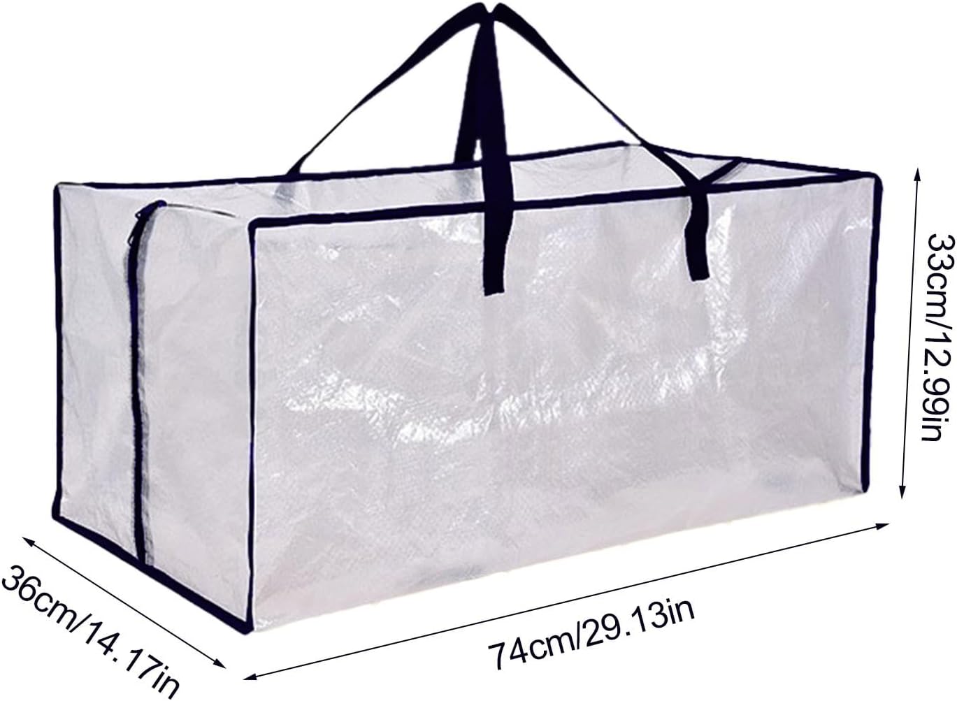 Large Moving Bags for Clothes, Foldable Storage Tote, Bedroom Clothes Storage Bags, Bedding Packing Totes, Heavy Duty Moving Bags 10pcs Foldable Totes for Efficient Packing and Organization