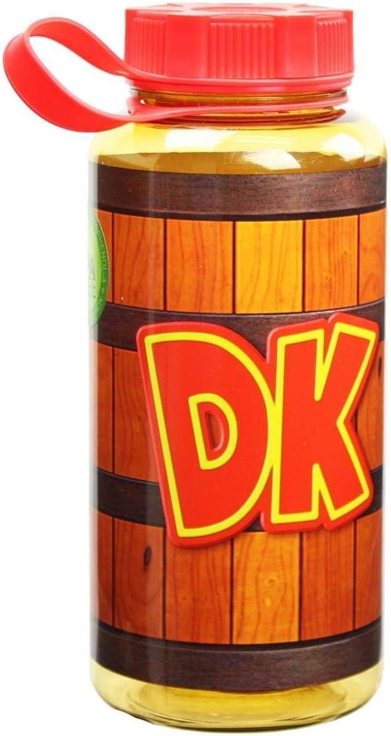 Donkey Kong Drinkware Bundle: Water Bottle & 20oz Mug