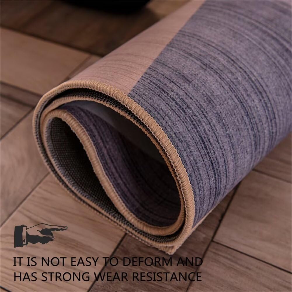 SUNYRDSM Tappeto cameretta bambina Tappeto Grande Fuzzy soggiorno tappeto grigio-blu accessori per la decorazione della casa semplice e resistente Tappeto Entrata In Casa 60X100CM