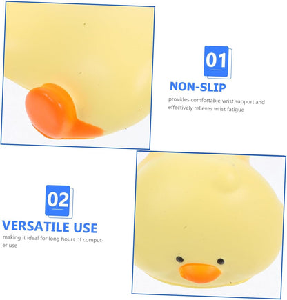 FUNNETOYU Ergonomic Wrist Rest Mouse Pad with Non Slip Base Memory Cushion for Office Home Use Multi Functional Hand Support for Enhanced Comfort Work Efficiency