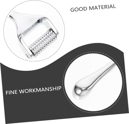 MOTHNUR 1Pc Skin Care Pin Walker Beauty Device Wrinkle Removal Zinc Alloy Cleanser Facial Skin Care Massager Silver