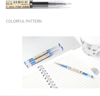 Gel Ink Pen Quick Drying Liquid Ink Pens fine point Japanese Style Pens 0.38 mm Ballpoint Maker Pen School Office student Exam Writing Stationery Supply Technical Pens 12Pcs(4 Black 4Blue 4Red)