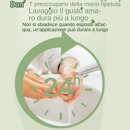 Mivceklw Nail Biting Prevention Polish, 5ml Bitter Formula Remedy, Safe Thumb Sucking Aid For Kids, Effective Nail Care Solution To Discourage Finger Biting, 0.91x3.94in