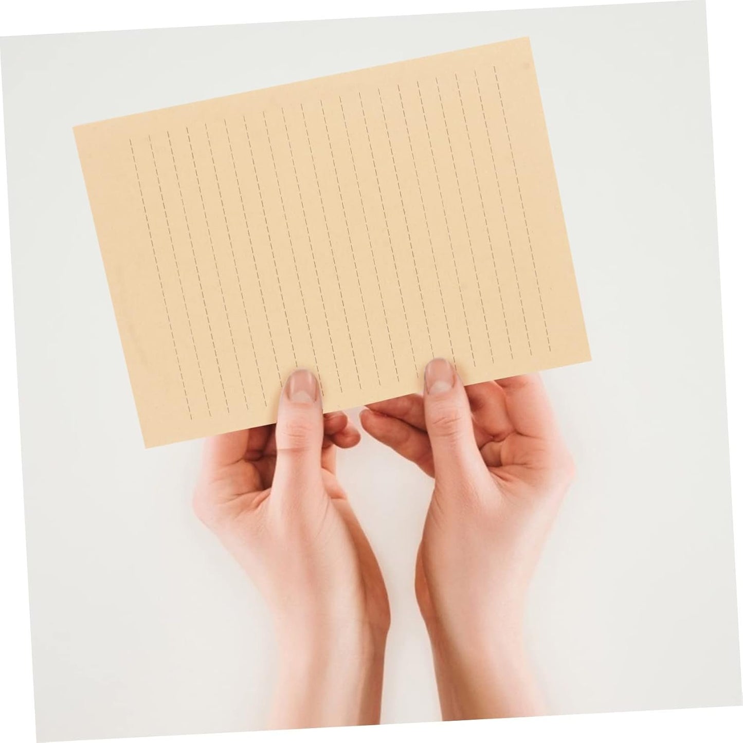 Angoily 100 Sheets A5 Vintage Kraft Paper Letter Writing Practical Stylish Stationery for Letter Sets