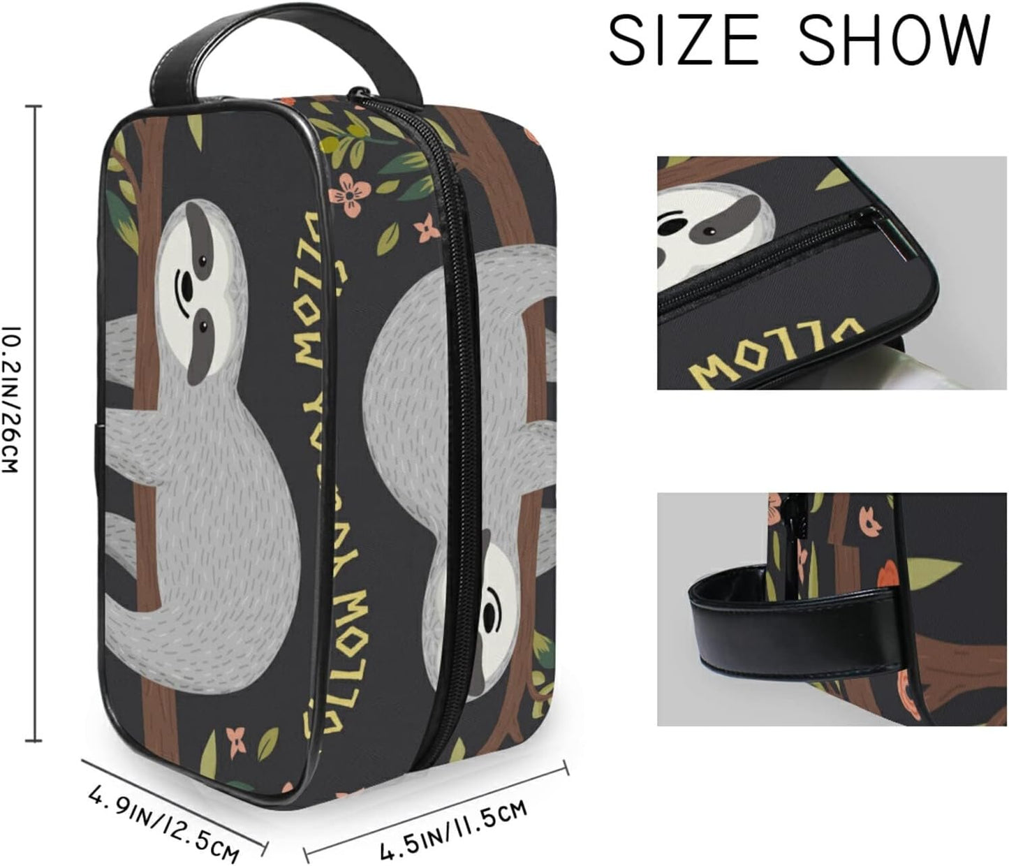 ODAWA Toiletry Bag Unisex Cosmetic Bag Yoga Soth Travel Organizer Hanging Dopp Kit for Toiletries Accessories