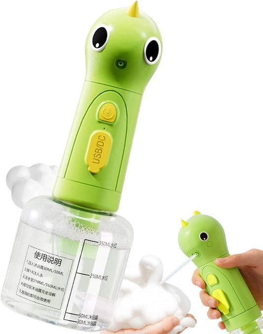 Dog Shampoo Dispenser, Electric Foaming Shampoo Dispenser, Cute Efficient Washing Foamer, Portable with Precision Scale, Bathing Supplies for Bathtub, Bathroom, Kitchen Sink, 1 Set