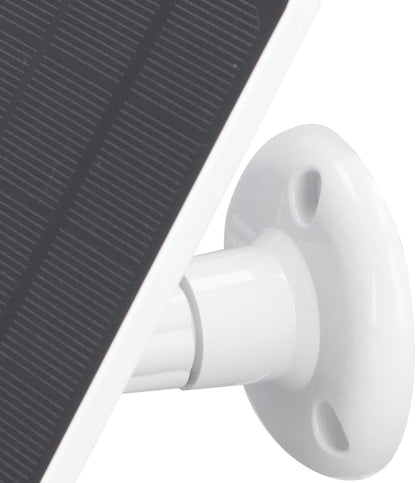 Solar Panel for Security Camera, 10W 6VPortable Solar Charger with IP65 Waterproof, for Arlo Pro 3 for Pro 4 for Arlo Pro 5S for Arlo Ultra (White)
