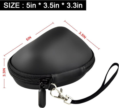 ANKHOH Case for Logitech Lift Vertical Ergonomic Mouse, Travel Carrying Holder Storage Box for Logi Wireless Bluetooth Cordless Upright Mouse - Bag Only (Black)