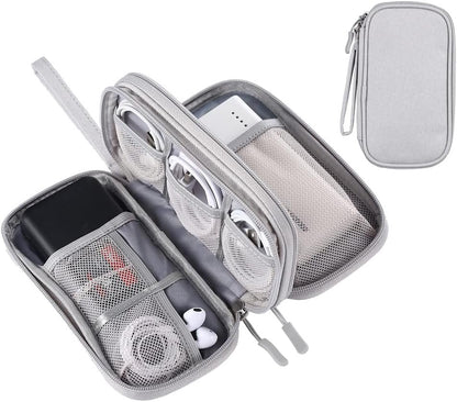 DDgro Electronics Travel Organizer, Waterproof Tech Accessories Pouch Bag