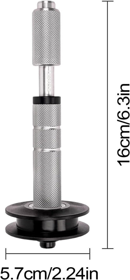 Cycle Chain Keeper, Portable Heavy Duty Retainer Tensioner, Virtual Flywheel Chain Washer Tool, Frame Protector for Cleaning, Transporting, Lubing, Storing Bicycles, 6.3x2.24 inch