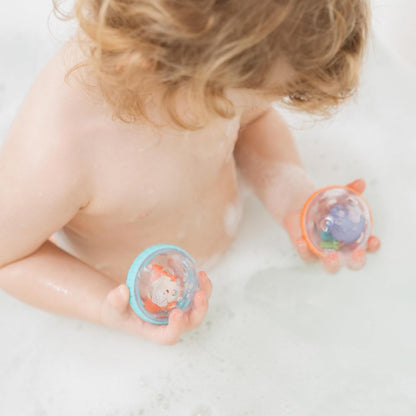 Nuby Floating Bubbly Buds Baby Bath Toy - Sensory Play | Easy to Hold | Easy Clean