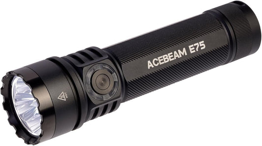 ACEBEAM E75 4500 High Lumens Flashlight with Magnetic Base, Super Bright LED Flashlight Rechargeable, IPX8 Water-Resistant Tactical EDC Flash Light, 26 Days Super Long Lasting for Camping,Everyday Use