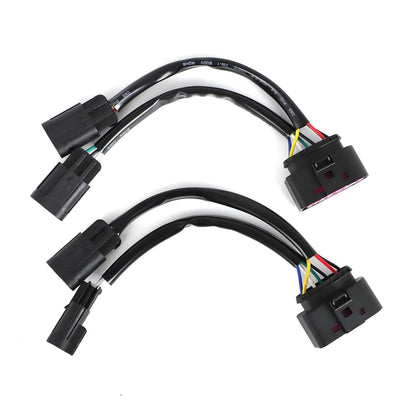 for 09-18 Dodge Ram Conversion Harnesses - Quad Housing to Projector Headlight - Upgrade Your Truck's Lighting 2PCS