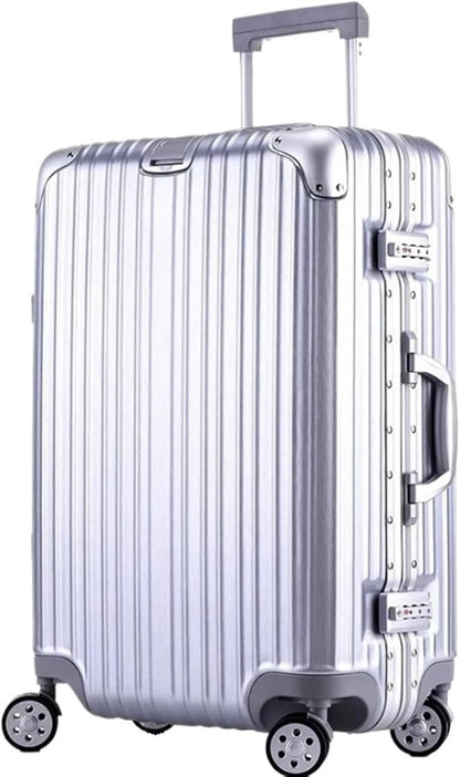 Luggage Travel Checked Luggage Suitcases with Wheels Large Capacity Hard Edge Luggage Security Combination Lock Carry On Luggage Suitcase (Color : A, Size : 20in)