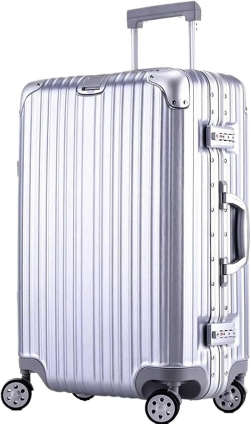 Luggage Travel Checked Luggage Suitcases with Wheels Large Capacity Hard Edge Luggage Security Combination Lock Carry On Luggage Suitcase (Color : A, Size : 20in)