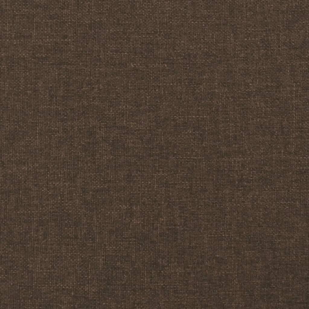 Lechnical Giroletto a Molle Marrone Scuro 90x200 cm in Tessuto,Mobili,Letti e Accessori,Letti e telai per Letti