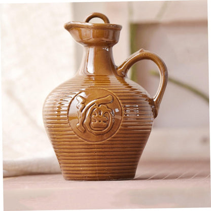 Gatuida caraffa Argilla brocche Smalto bollitore Portatile Porcellana Gadget casa oggettistica casa schioppettino Vino borraccie Fornitura di Vino Contenitore per Vino Domestico Ceramica