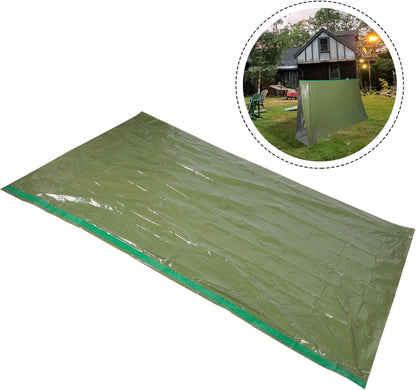 SUPVOX Emergency Survival Blanket Multi-Purpose Camping Tent Thermal Lightweight Waterproof Sleeping Bag