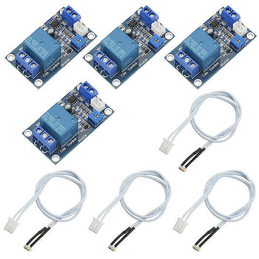 WMYCONGCONG 4 PCS XH-M131 DC 12V Light Automatic Control Switch Photoresistor Relay Module Detection Sensor with Cable