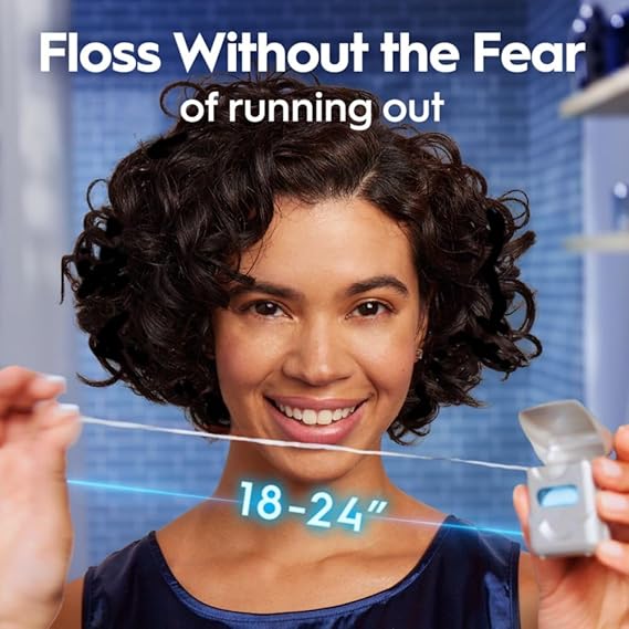 Oral-B Glide Cool Mint Deep Clean Floss, 6 Count, Glide Dental Floss
