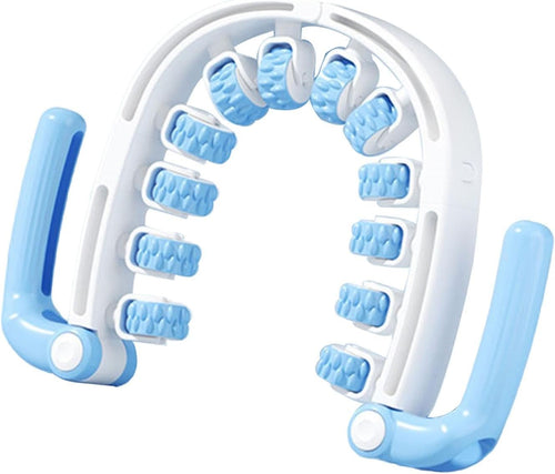 Generic Attrezzo elastico per massaggio gambe per ufficio, blu