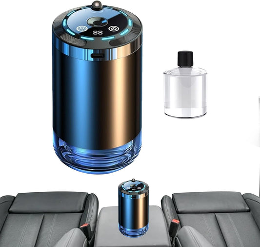 Car Humidifiers, Car and Home Air Umidificatore, Portable Scent Diffuser, Multi Mode Car Humidifier, Car Air Purifier and Humidifier, Car Diffuser with Multiple Settings for Car, Home, Small Room