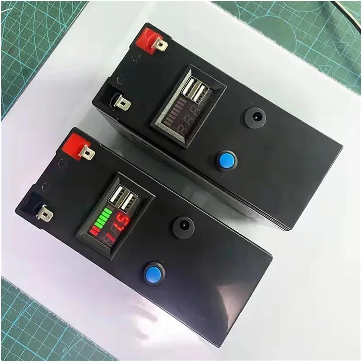 12V 30Ah Lithium Battery Pack - Rechargeable 18650 Battery for Solar Energy, Electric Vehicles, and LED Lights with 12.6V 3A Charger(10000mAh charger)