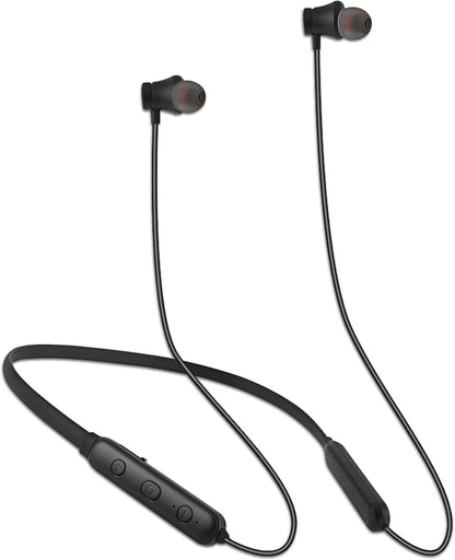 HomeSpot Neckband Wireless Earbuds aptX Low Latency Bluetooth 5.1 Headphones Qualcomm® CVC™ for Gym, Running, Gaming & Meeting Compatible with iPhone, Samsung Galaxy, Motorola, Google
