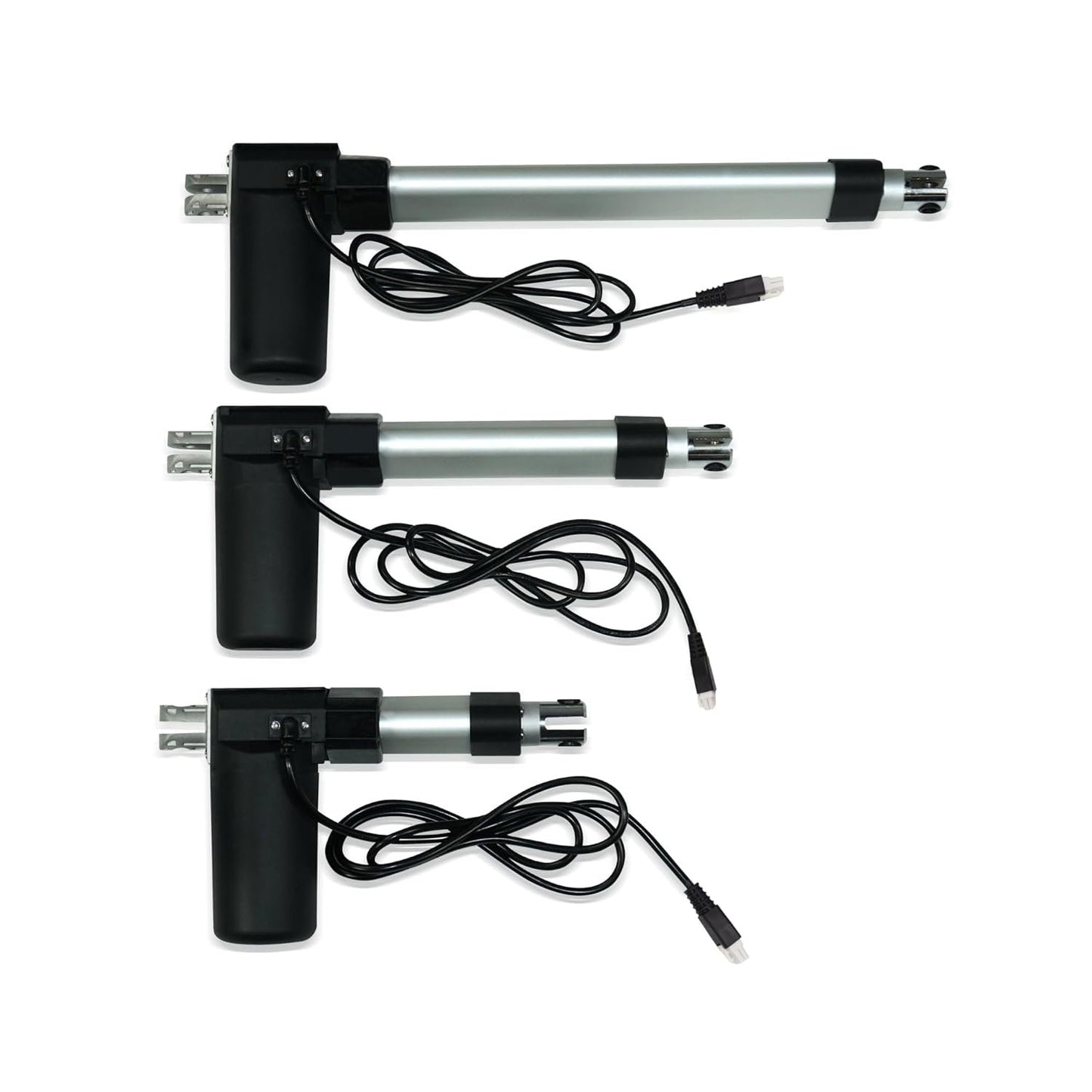 Progressive Automations 12V Feedback Linear Actuator - 20 inch, 400 lbs Force with Hall Effect Sensor Feedback IP66 Water Resistance - High Load Actuator for Home Automation, Manufacturing, Automotive