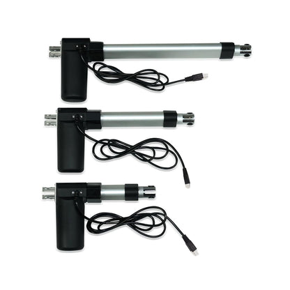 Progressive Automations 12V Feedback Linear Actuator - 20 inch, 400 lbs Force with Hall Effect Sensor Feedback IP66 Water Resistance - High Load Actuator for Home Automation, Manufacturing, Automotive