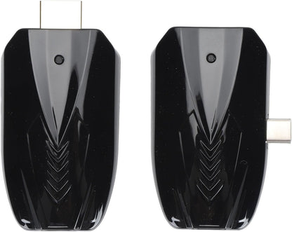 HDMI Display Adapter, 1080P Mobile Screen Mirroring Receiver Dongle with USB Cable, HDMI Transmitter and Receiver Kit