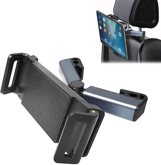 Car Tablet Holder, Car Tablet Holder, Headrest Tablet Holder, Tablet Holder for Car Seat, Provide Comfortable Visual Experience, Suitable for Long Distance Travel, Black