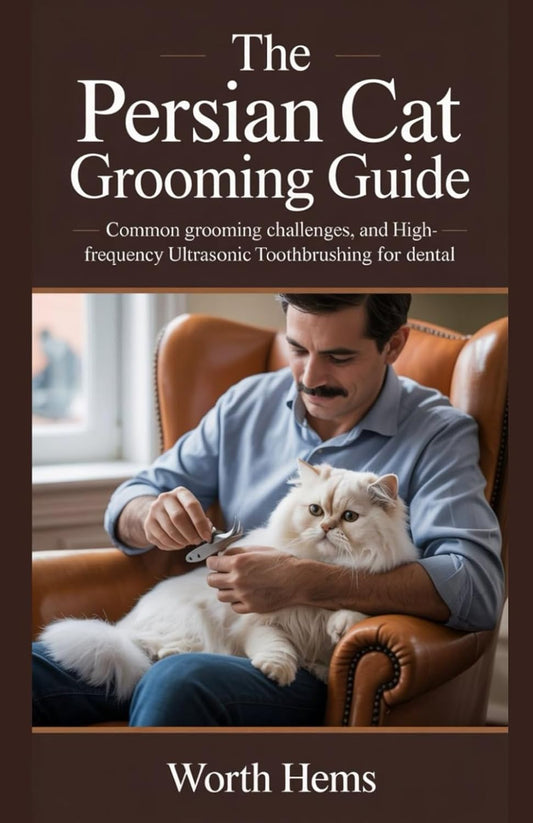 THE PERSIAN CAT GROOMING GUIDE: Common Grooming Challenges, and High-Frequency Ultrasonic Toothbrushing for Dental Hygiene