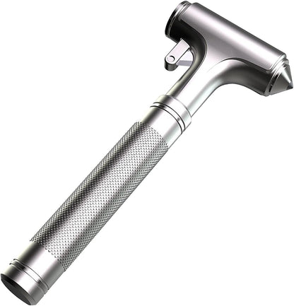 Premium Car Glass Breaker with Seat Belt Cutter - Automotive Safety Hammer - Emergecy Escape Tool, Car Autoaccessory Metal Window Hammer, Vehicle Hard Aluminium Alloy Head Design