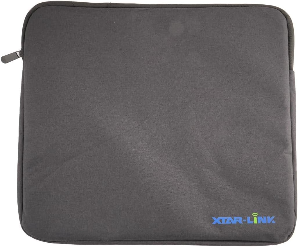 XTAR Starlink Mini Satellite RV Carry Bag,Outdoor Travel Bag, fits Starlink Mini Dish Kit,Pink/Blue/Green/Gray/Black 5 Colors (Black)