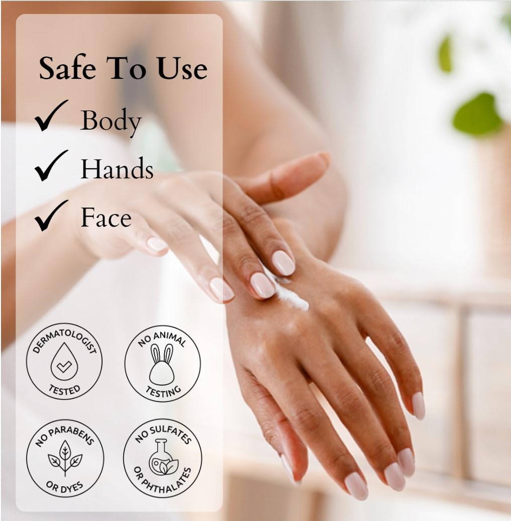 NATURE WELL Clinical Retinol & Vitamin C Moisturizing Cream Skincare Bundle for Face, Body, & Hands, Anti-Aging, Hydrating, Non-Greasy