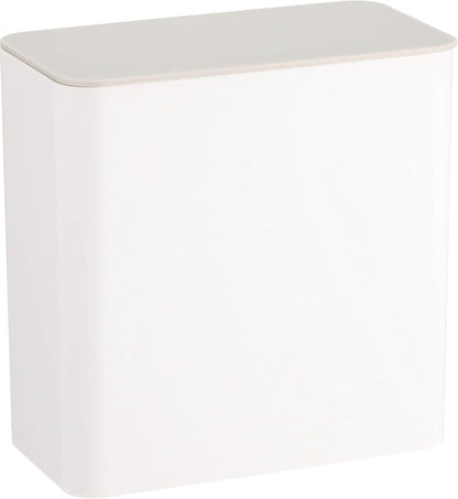 Yamazaki Home Plate Magnetic Detergent Pod Container Closet Storage and Organization Systems, One Size, White