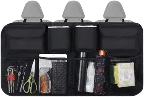 EZONEDEAL Hanging Car Trunk Organiser 3 in 1 Multi-Pocket Capacity Car Boot Organiser Car Organizers and Storage Bag Waterproof Foldable Detachable Neat and Space Saving for SUV