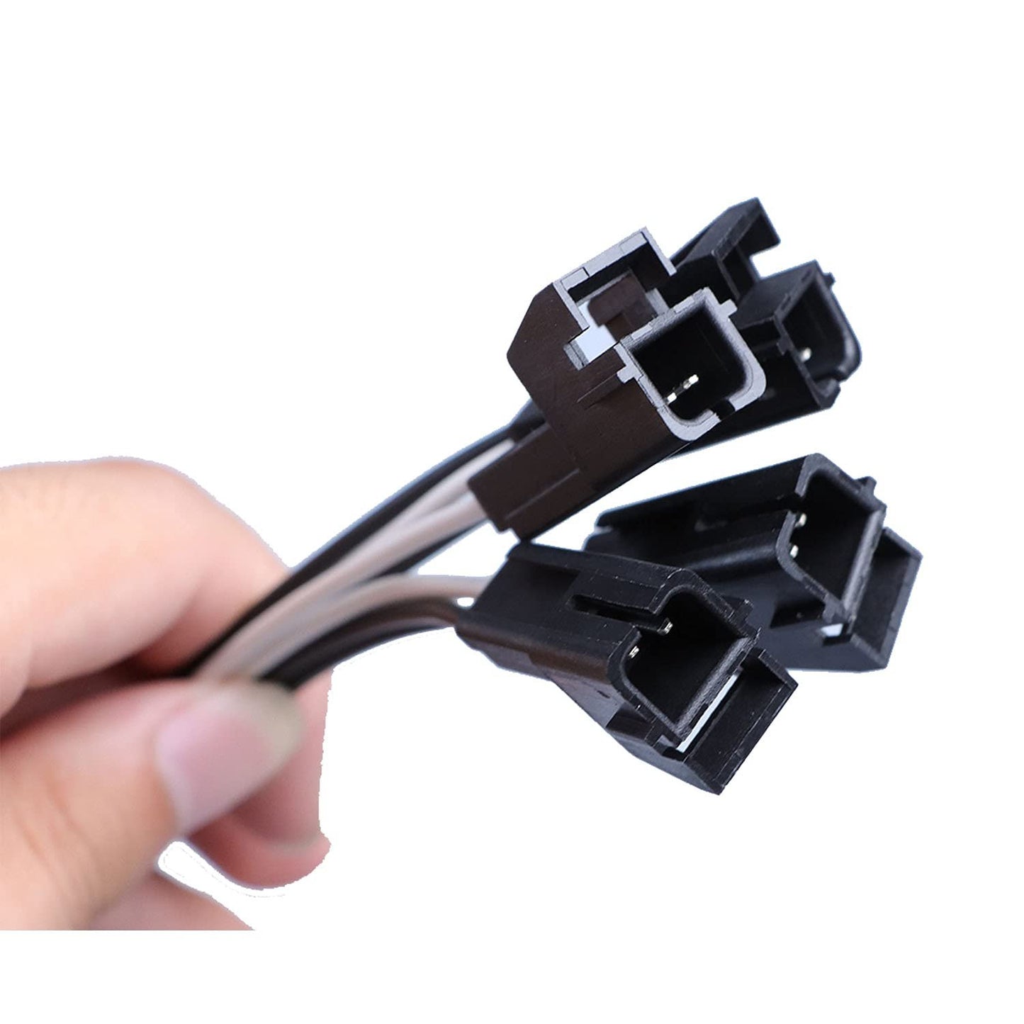 4 Pack Speaker Harness Replacement for GM Motors Buick Front Rear Door Speaker Wiring Harness Adapter 72-4568 - Door Speaker Replacement