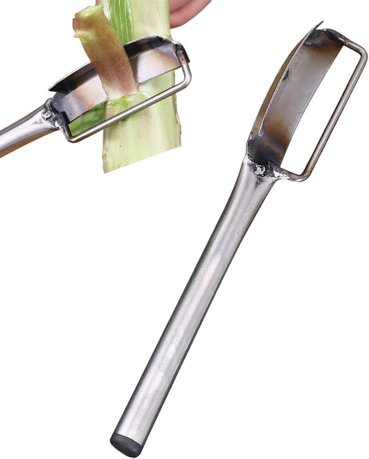 Vegetable Peeler - Manual Stainless Steel Peeler | Anti-Slip Grip Kitchen Gadget | Reusable Food Prep Tool, Blade Utensil, Compact Peeling Accessory Home Use