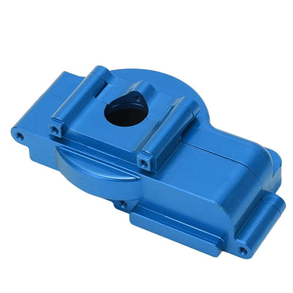 Centro Centrale in Lega di Alluminio Alloggiamento per il per Latrax 1/18 RC Auto RED RED STURDY UPGRADIO CASE CAMPIO MIDDO CASE ALTA SULLA STRADITÀ ANTI-DRORMAZIONE (BLUE)