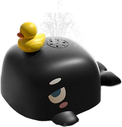 Whale Water Spray Toy, Fun Electric Toys, Interactive Bathtub Supplies Toddler Kids, Outdoor Water Play for Easter Swimming Friends Family Time, Battery Operated, 9.5x10x6.5cm