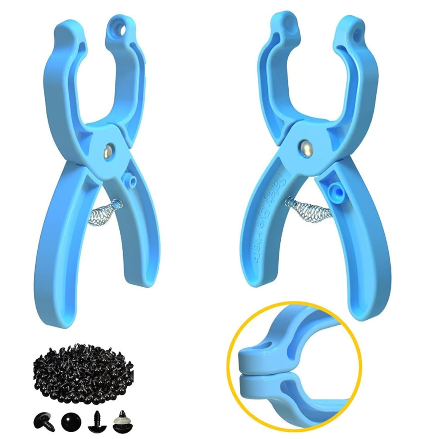 Vivaneau Tool Of Safety Tool Clamps - Fribilles Safety Eye Tool | Dolls, Crochet Crafts for Sewing Projects, Crazy