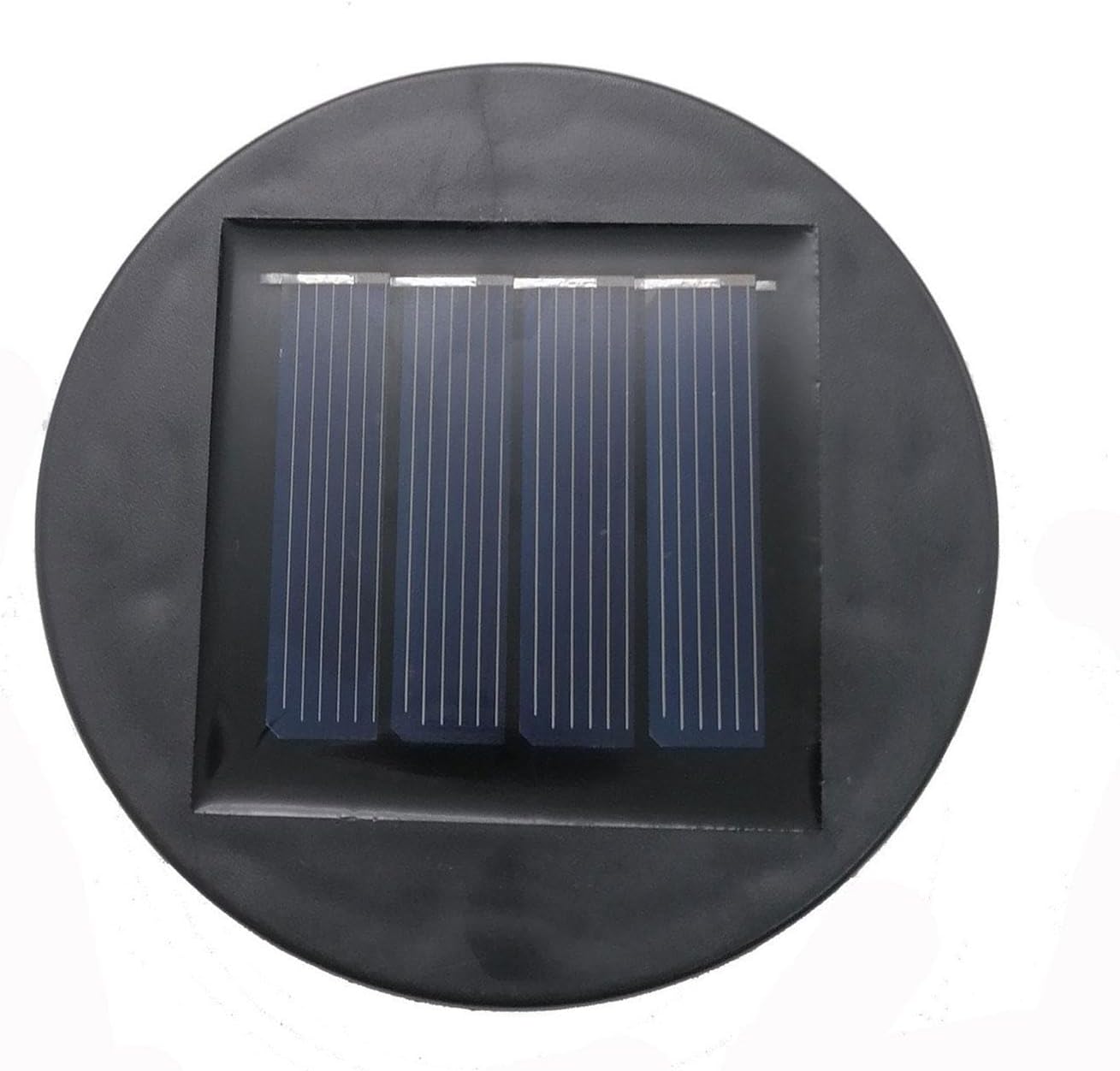 Solar Lantern Replacement Top, High Efficiency Panel Light Part, 2.7*2.7inches Waterproof Auto On/Off Accessory for Garden, Sturdy Yard, Patio and Walkway Lighting